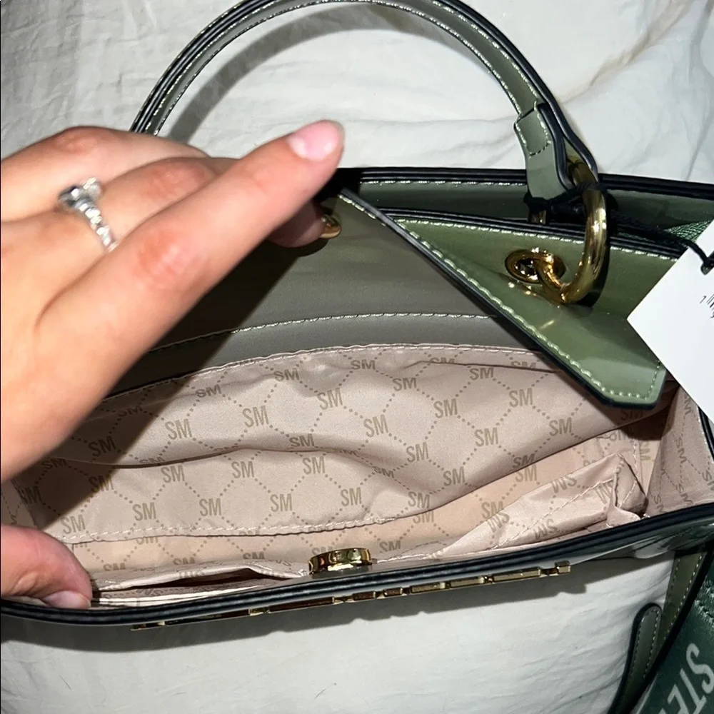 NWT Steve Madden Bevie-O Satchel Bag - Picture 9 of 11